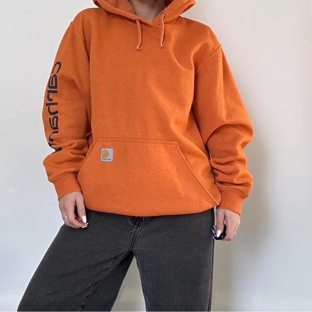 Carhartt Bold Orange Pullover Hoodie